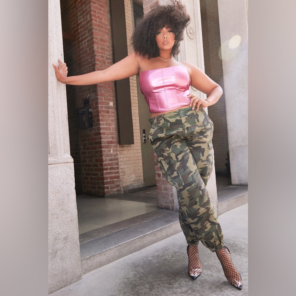 Fashion Nova Camo Cargo Pants